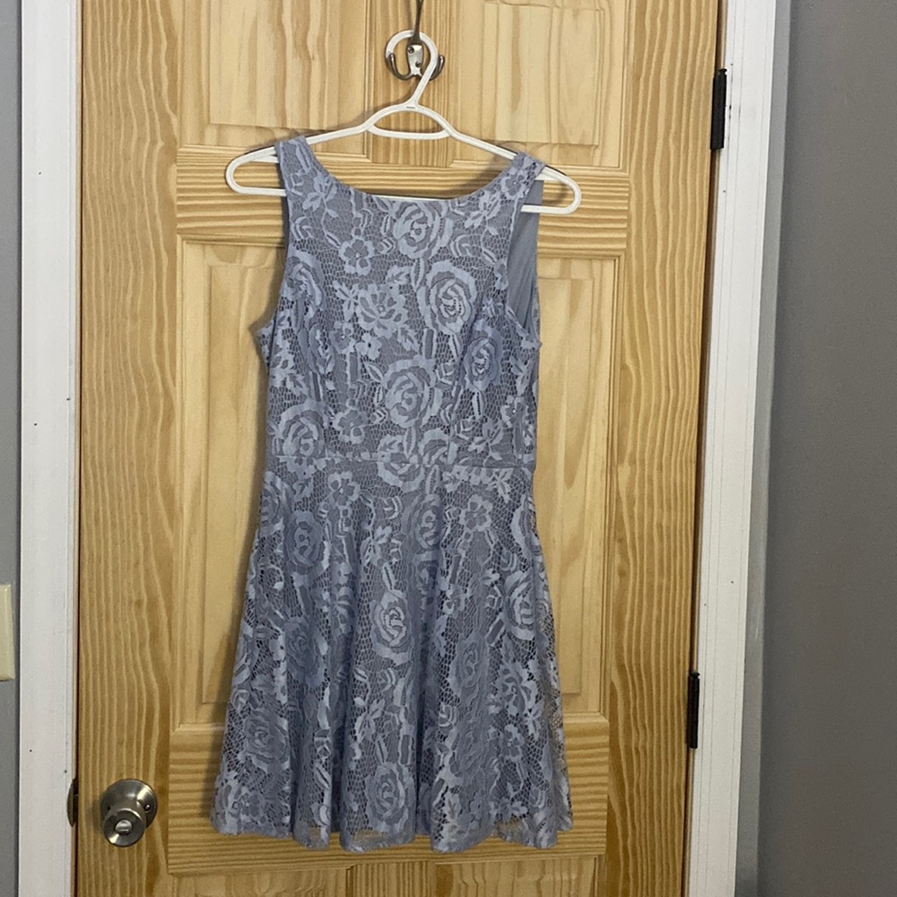 Blue dress